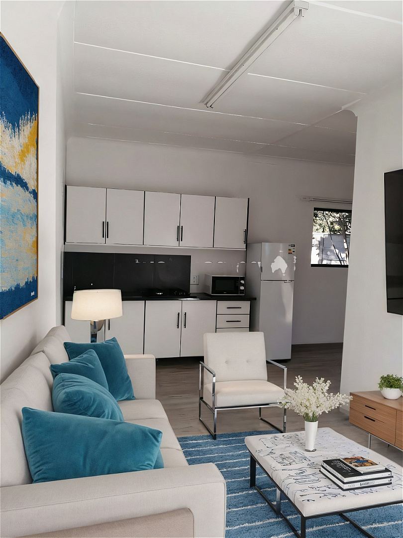Furnished lounge